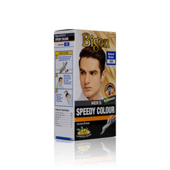 Bigen Men's Speedy Color | Covered grey hair in 5 min | No ammonia | With olive oil - 104 Natural Brown