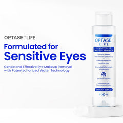 Life Sensitive Eye Makeup Remover – Gentle & Effective for All Skin Types - Breakthrough Innovation vs Traditional Micellar Water - 100ml