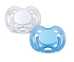 AVENT Philips Soother Freeflow 0-6m - SCF178/23 - COLOURS/DESIGNS MAY VARY (1 PACK, 2 SOOTHERS)