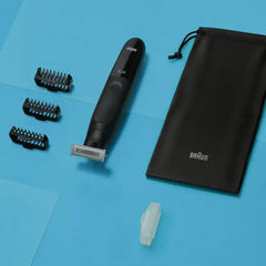 Braun Series X – Beard Trimmer, Shaver and Electric Razor for Men, Durable One Blade, One Tool for Stubble, Hair and Tricky Areas - XT3100