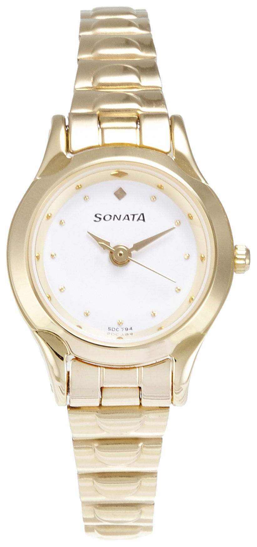 Sonata Analog white Dial Women's Watch NM8098YM01/NN8098YM01/NP8098YM01