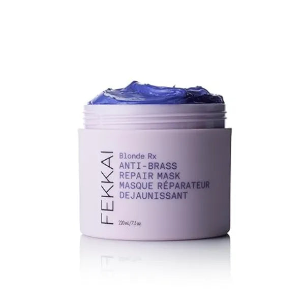 FEKKAI Blonde Rx Anti Brass Repair Mask  Leaves Hair 3X Stronger with 67% Less Breakage Free of Sulfates, Parabens, Phthalates
