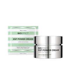 Bioeffect EGF Power Cream | Advanced Age-Defying Face & Neck Cream with Epidermal Growth Factor + Hyaluronic Acid + Niacinamide for Wrinkles & Age Spots | 50 mL / 1.69 oz