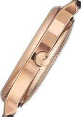 Tissot Mens Tissot Tradition Automatic Small Second 316L Stainless Steel case with Rose Gold PVD Coating Automatic Watch, Brown, Leather, 20 (T0634283606800), Brown