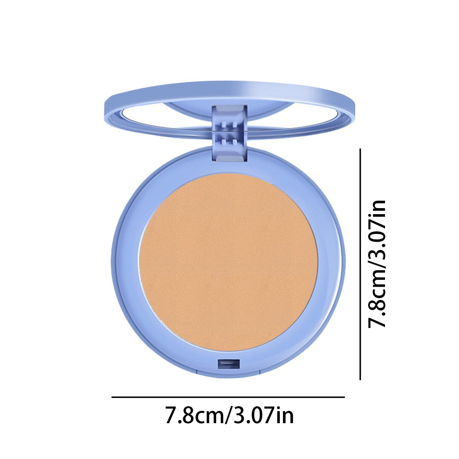 Setting Powder,Pressed Setting Powder Foundation - Make Up Face Corrector Concealer For Dark Blemishes Under Eye Circles Cover