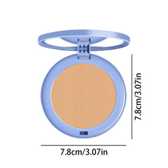 Setting Powder,Pressed Setting Powder Foundation - Make Up Face Corrector Concealer For Dark Blemishes Under Eye Circles Cover