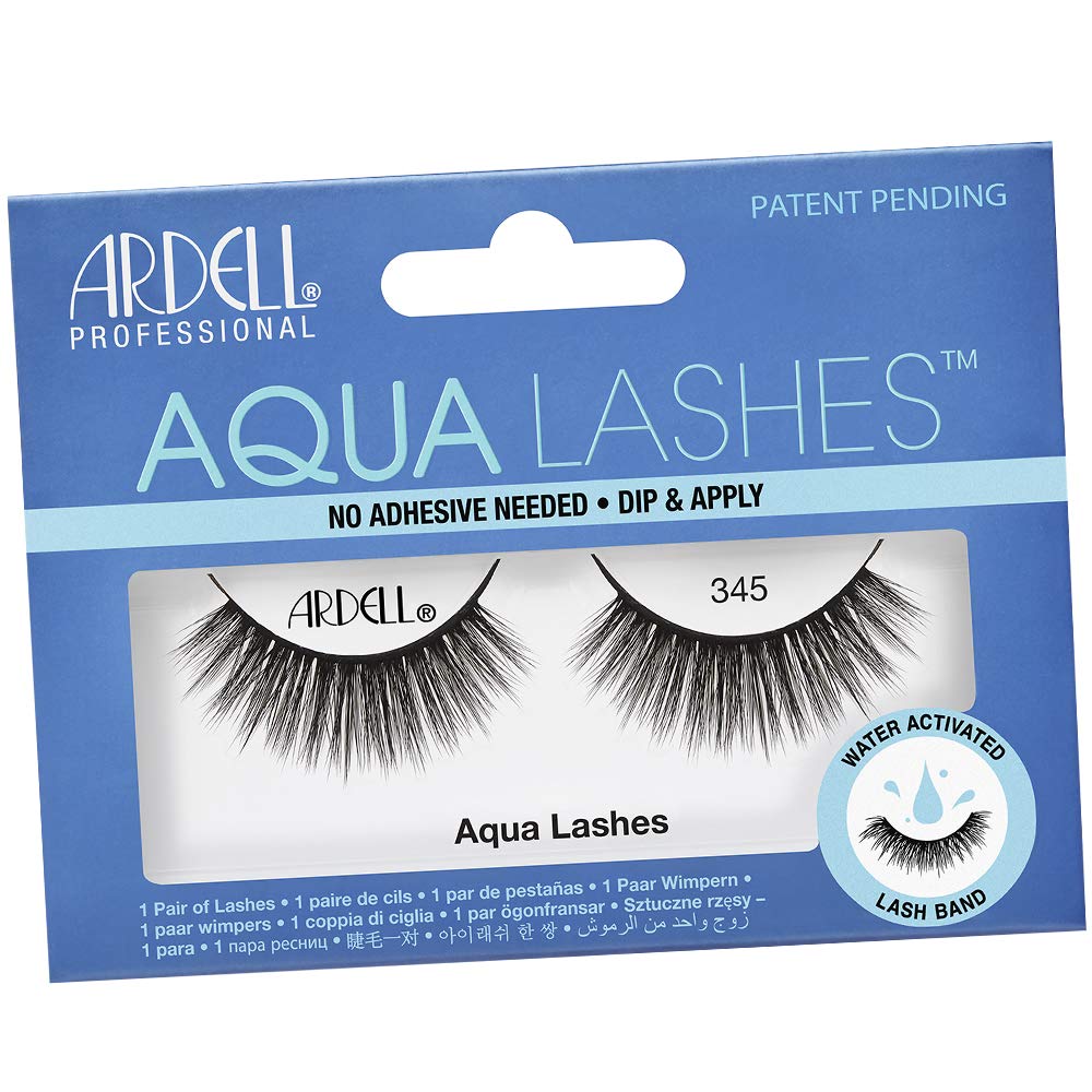 Ardell Professional Aqua Lashes, No Adhesive Needed, User Friendly Lashes- Aqua Lashes 345