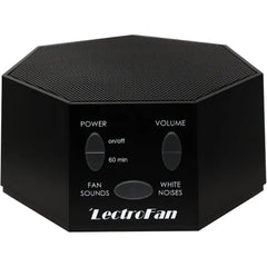Adaptive Sound Technologies LectroFan Classic White Noise Machine - Compact Sleep Sound Machine for Bedroom, Travel, Study & More - 20 Non-Looping Fan & White Noise Variations