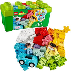 LEGO 10913 DUPLO Classic Brick Box Building Set with Storage, Toy Car, Number Bricks and More, Learning Toys for Toddlers, Boys & Girls 1.5 Years Old