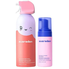 Evereden Kids Cloud Body Wash Creamy Nourishing Cloud Like Texture and Kids Face Wash, Non-toxic and Clean Ingredients, Multi Vitamin Skin Care