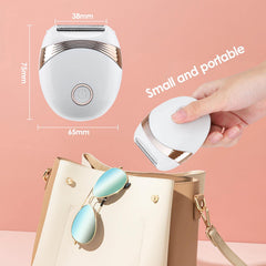 Arabest Electric Hair Removal Epilator, Portable Waterproof Painless Electric Hair Shaver, USB Rechargeable Lady Cordless Depilator, Bikini Trimmer Wet and Dry Use for Arm Bikini Leg Underarm