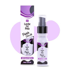 Leche Pal Pelo Traditional - Hair Oil for Frizz Control - Non-Greasy Haircare with Abyssinian Oil, Omega 3, Provitamin B5 - Finish Chia - 1.2 oz