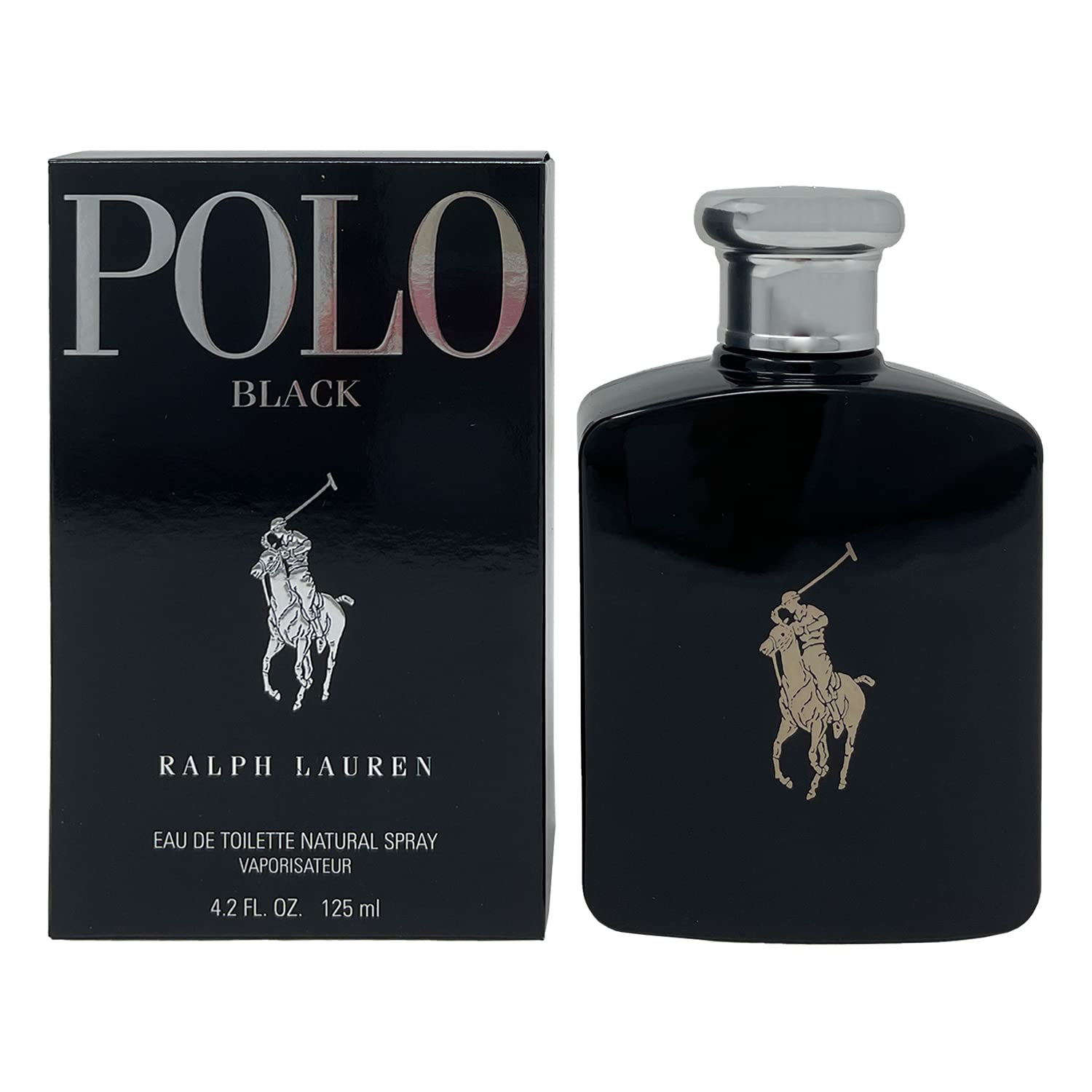 Polo Black by Ralph Lauren for Men - 4.2 oz EDT Spray