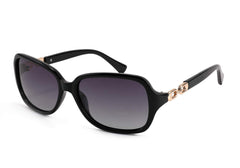 FEISEDY Women Polarized Sunglasses 100% UV400 Vintage Square Sun Glasses Outdoor Driving Fashion Shades for Women B2526