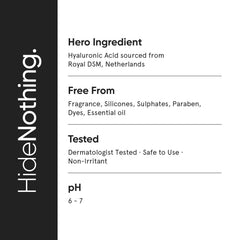 Minimalist 2% Hyaluronic Acid Serum for Intense Hydration, Glow & Fines Lines | 30 ml | Daily Hydrating Face Serum For Dry, Normal & Oily Skin