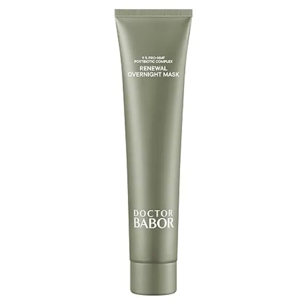 BABOR DOCTOR Microbiomic Renewal Overnight Mask 75ml Vegan Skincare for Dry Skin Face Mask with Hyaluronic Acid for Hydration, Radiance and Luminosity