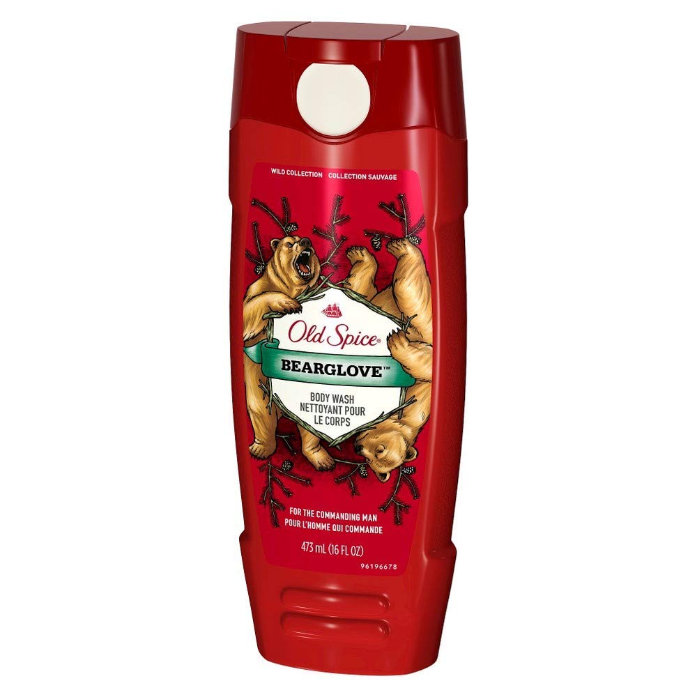Old Spice Wild Collection Body Wash, Bergamot 473ml (Pack of 2)