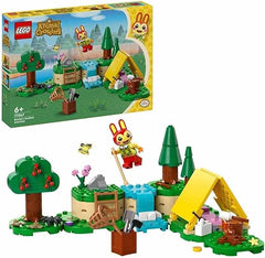 LEGO Animal Crossing Bunnie’s Outdoor Activities Buildable Creative Play Toy for 6 Plus Year Old Kids, Girls & Boys, with Tent and Rabbit Minifigure from the Video Game, Birthday Gift Idea 77047