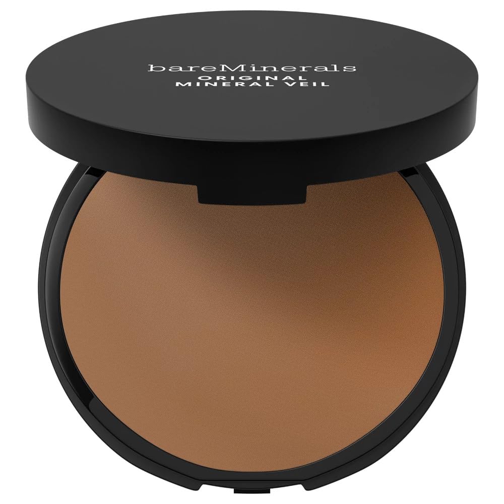 bareMinerals Original Mineral Veil Pressed Setting Powder - Sheer Tan for Women 0.3 oz Powder