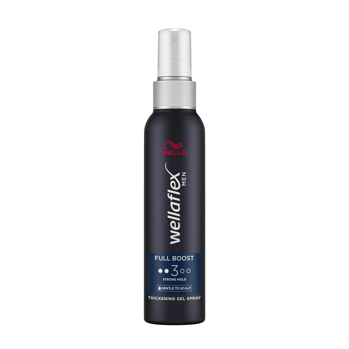 Wella Wellaflex Men Thickening Gel Spray – Thicker & Fuller Hair, With Caffeine, Gentle on Scalp – 150ml