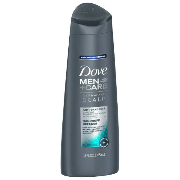 Dove Men+Care Dermacare Scalp 2 in 1 Shampoo & Conditioner Dandruff Defense - 12 oz