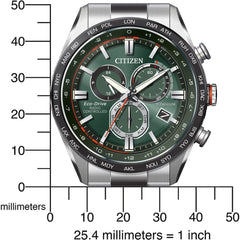 Citizen Men Chronograph Eco-Drive Watch with Titanium Strap