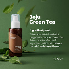 Isntree, Green Tea Fresh Emulsion, 4.06 Fl Oz (120 Ml)