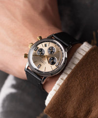 Timex Men's Chronograph Quartz Watch with Leather Strap TW2W60300