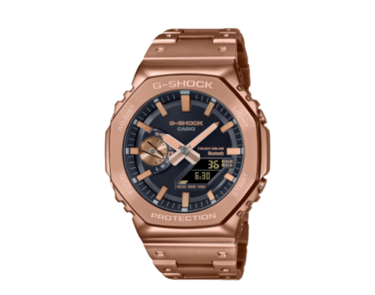 G-Shock Casio Men's GMB2100GD-5A Gold Analog-Digital Watch One Size, Gold, One Size, Sport