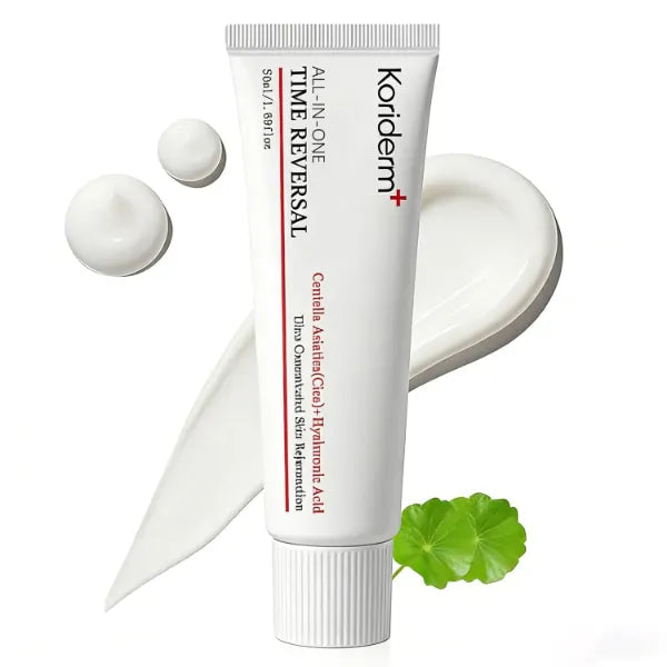Koriderm All-In-One Skin Moisturizer Cream for Face, Lotion - Nourishing, Hydrates, Firms & Reduces Wrinkles with Centella Asiatica (Cica), Collagen & Hyaluronic Acid (1Pc)