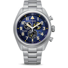 Citizen Mens Chronograph Eco-Drive Watch Titanium