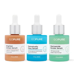 goPure Barrier Booster Serum Set - Dramatically Dewy, Vitamin C and Niacinamide Serum