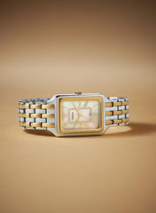 Fossil Raquel Three-Hand Date Two-Tone Stainless Steel Watch - ES5305