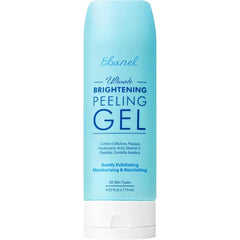 Ebanel Exfoliating Face Scrub Peeling Gel, Brightening Moisturizing Cleanser, Dead Skin Remover for Face, Exfoliating Facial Wash with Centella, Hyaluronic Acid, Vitamin C & E, 4.02 Fl Oz