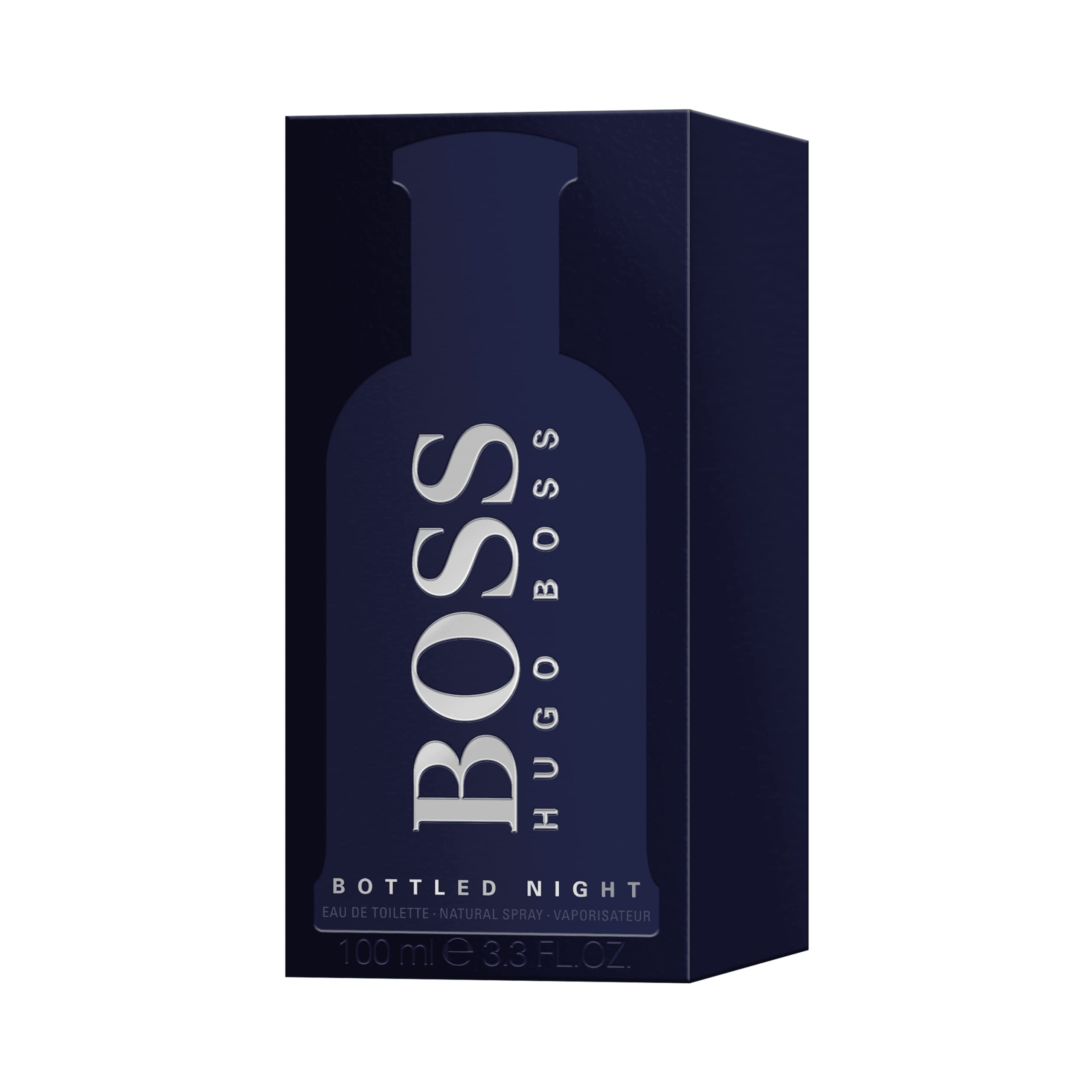 Hugo Boss Bottled Night - Eau De Toilette For Men, 200 ML & Unlimited Men's Toilette, 100