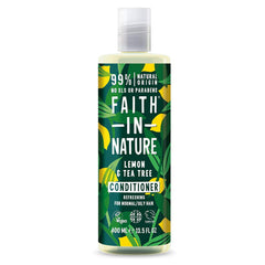 Faith In Nature Lemon & Tea Tree Conditioner, 400 Ml