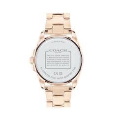Coach GREYSON Men's Watch, Analog-Gold / Pink