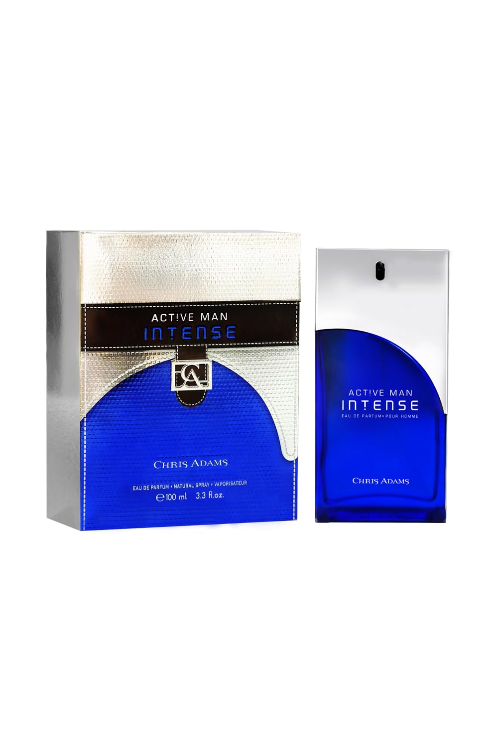 CHRIS ADAMS Active Man Intense 100ml Eau De Perfume