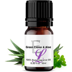 Eclectic Lady Fragrance Oil 10 ml Fresh Green Clover & Aloe Blend for Diffusers, Candles & Home Scents