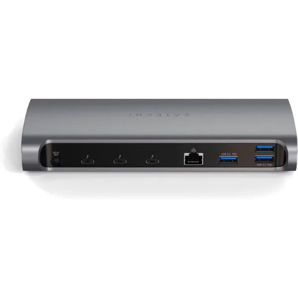 Satechi 11 in 1 Thunderbolt 4 USB C Docking Station, 100W Charging, Dual 4K/60Hz displays, 3 Thunderbolt Ports, 3 USB-A 3.2 Ports, USB-A 2.0 Port, SD Card Reader for MacBook Air/Pro, Mac/Windows