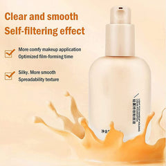 Hydrating Waterproof And Light Long Lasting Foundation,Concealer Foundation Cream,Light Fog Makeup Holding Liquid Foundation,Makeup Concealer for All Skin Types (Natural)