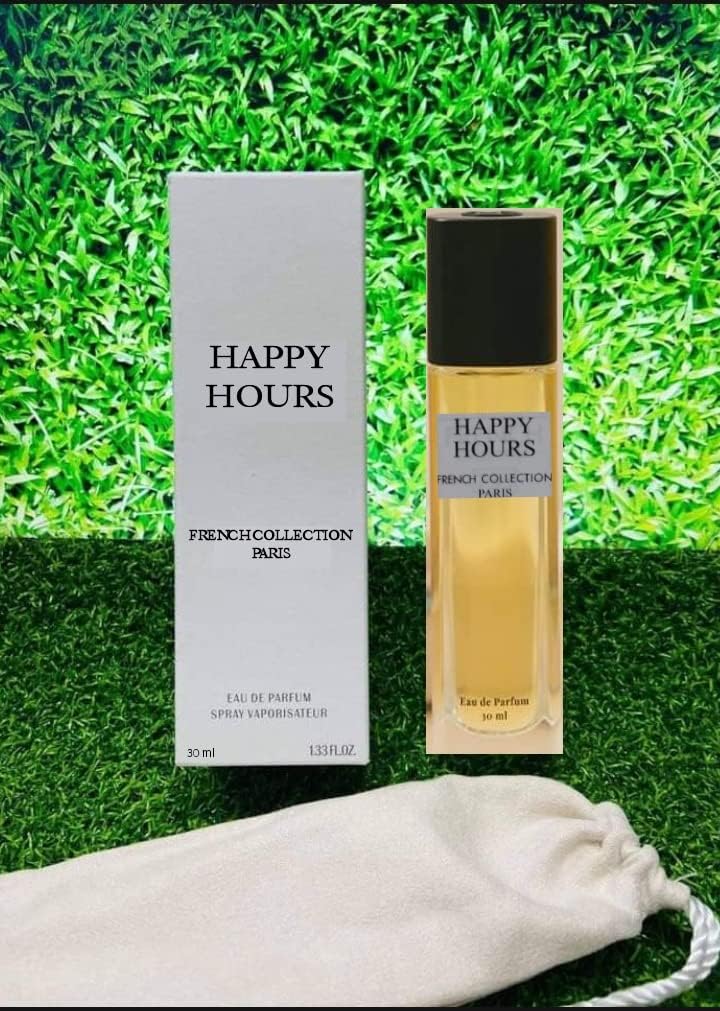 HAPPY HOURS 30 ML women's Fragrance Type: Eau de Parfum Fragrance Family: Woody & Musky Top Notes: Tropical Citrus Perfume Fruity Vanilla Base Notes: EAN 14: 3337845542080