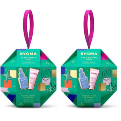 BYOMA Star Power Duo (2-Piece Kit) - Skincare Gift Set with Hydrating Serum 15mL & Moisturizing Gel Cream 15mL - Skin Barrier Repair Face Serum & Moisturizer (Pack of 2)