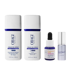 Obagi Bestsellers Travel Skincare Set – Travel Friendly, Anti-Aging Skincare Gift Set for All Skin Types; Includes Facial Cleanser 2oz, Toner 2oz, Vitamin C Serum 0.17oz & Firming Facial Serum 0.17oz