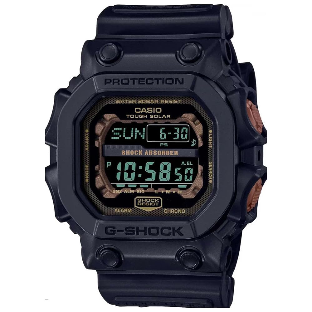 Casio AW 500Bb 1E G Shock Analog Digital Watch - Black / Camouflage Brown