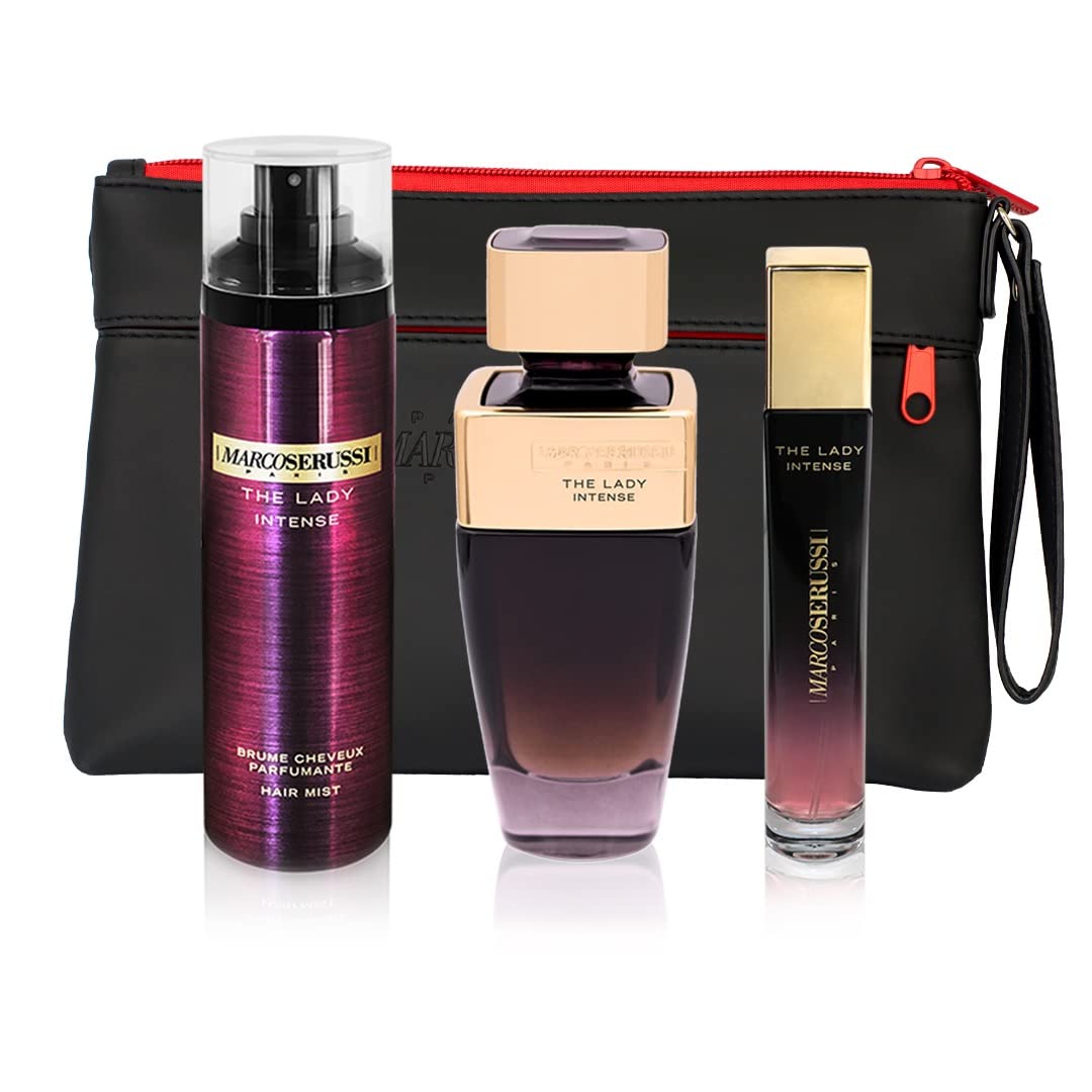 MARCO SERUSSI THE LADY INTENSE EDP 100ML+20ML+HAIR MIST