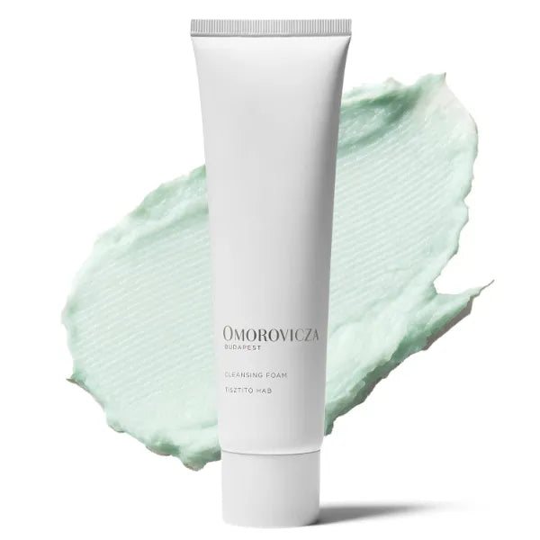 Omorovicza Cleansing Foam (5.1 oz), Sensitive Skin Face Wash, Sulfate-Free Face Foaming Cleanser, with Copper Gluconate & Apple Pectin, Gently Purifies, Hydrates & Respects Skin Barrier