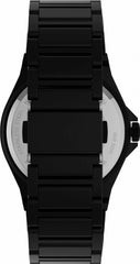 Timex TW2U42300 Men's Analogue Quartz Watch with Stainless Steel Strap, Black, Bracelet