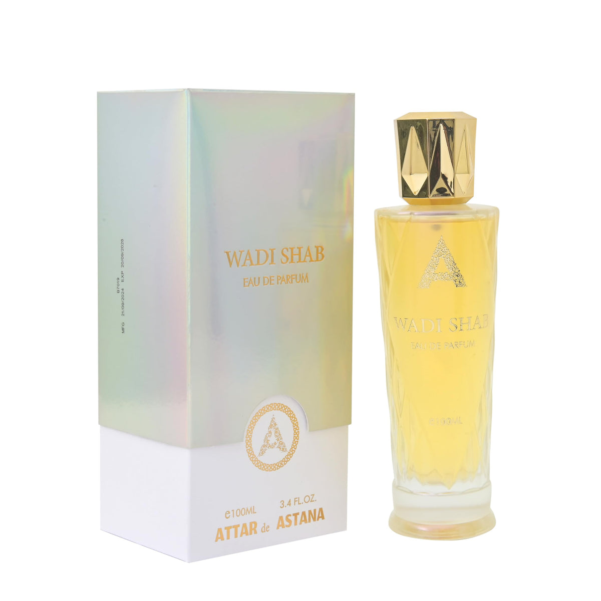 Attar Astana WADI SHAB 100ML EDP – Rich Oud & Oriental Perfume, Arabian Luxury Fragrance for Men & Women, Long-Lasting, dirham wadi edp for women