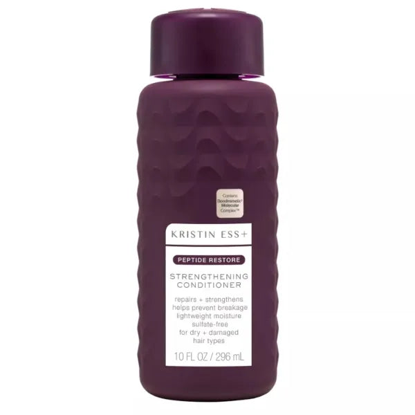 Kristin Ess+ Anti-Fade Moisturizing Conditioner with UV Color Shield & Peptide Technology for Prolonged Color Vibrancy - Sulfate Free, Paraben Free, Vegan, 10 fl oz